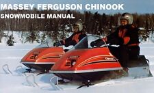 MASSEY FERGUSON CHINOOK WORKSHOP SERVICE & PARTS MANUALs for Snowmobile Repair