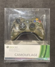 Microsoft XBOX 360 Camouflage Special Edition Wireless Controller - New Open Box