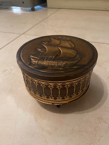 Boite metal decoration marine - decoration,
