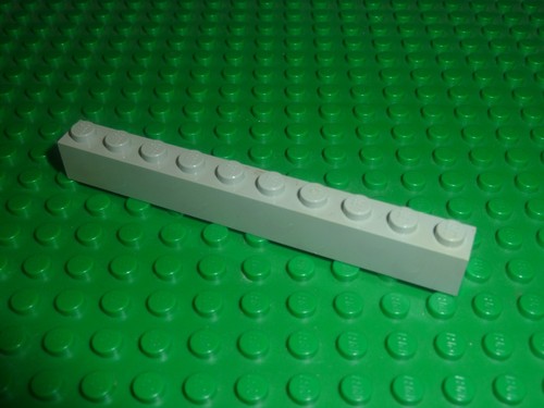 Lego brique oldgray - brique, 1x10