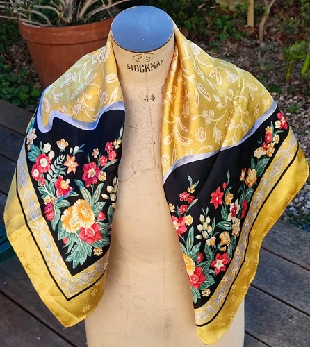 Ancien carré foulard vintage - ancien,