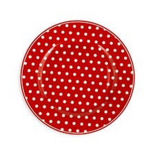 Service Vaisselle à Dessert Isabelle Rose A Pois Shabby Chic Porcelaine 6pz 5103