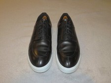 J.M. Weston Black Calf Leather On the Hunt Dress Sneaker 11