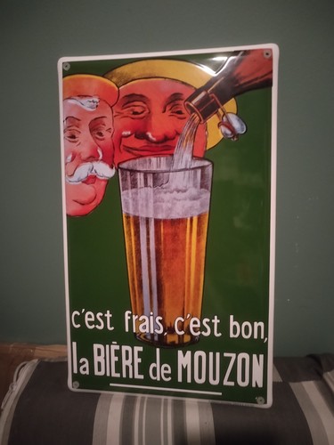 Reproduction plaque émaillée