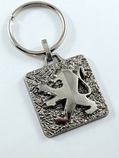 KEYCHAIN - PEUGEOT 2000s metal - 206 207 306 307 407 807 - garages -