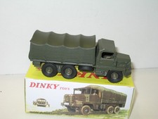 DINKY TOYS, berliet military gazelle truck without glass