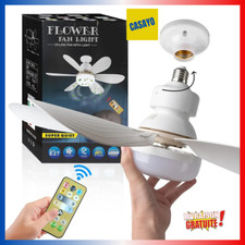 Ventilateur Plafond LED E27