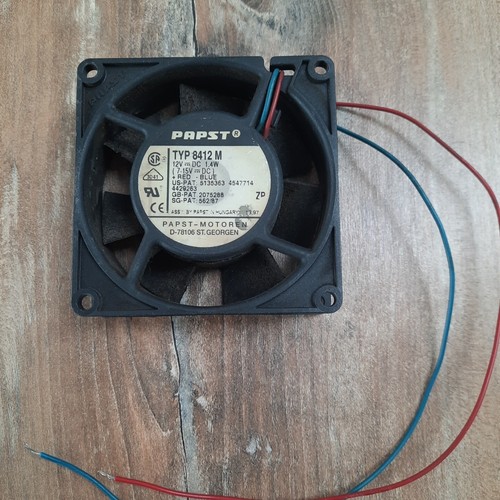 Ventilateur papst typ 8412 - ventilateur,