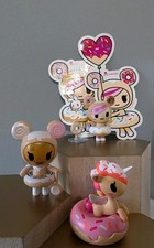 Tokidoki Donutella & Her Sweet Friends Cinna Bella, Sprinkles & Bonus Stickers!