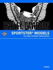 79-24 Harley Davidson All Sportster Models Service-Shop-Repair Manual Comb Bound