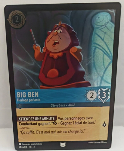 Carte disney lorcana - disney, ben