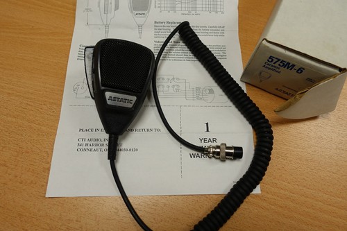 One vintage ham microphone - one, cb