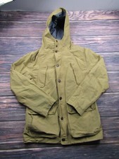Selected Homme Mens Tan Beige Hooded Trench Coat Jacket