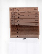 John Deere 4560 4760 4960 Tractor Parts Catalog Microfiche Manual MPC2334