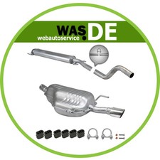 Silencieux central+arrière