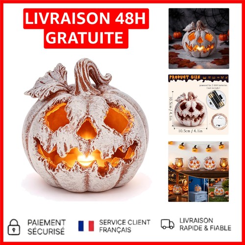 Citrouille led halloween - led, d'halloween