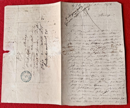 Cp82 lettre autographe - cp82-lettre,