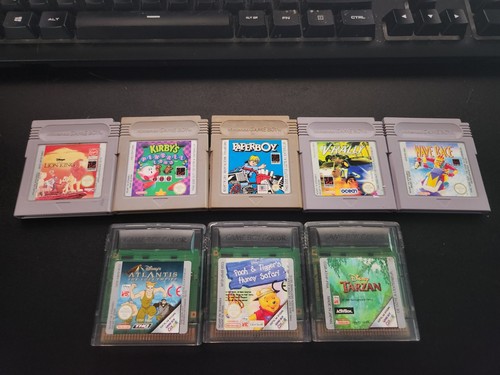 Lot jeux gameboy - et,
