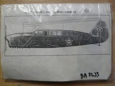 Maquette Avion 1/72 DUJIN Ref DA 7233 NARDI FN.305C