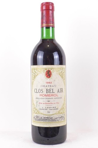Pomerol château clos bel air - pomerol,