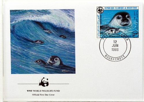1986 mauritanie enveloppe - 1986,  