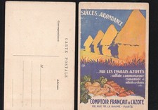 Advertising postcard: COMPTOIR FRANCAIS DE L'AZOTE (P46200)