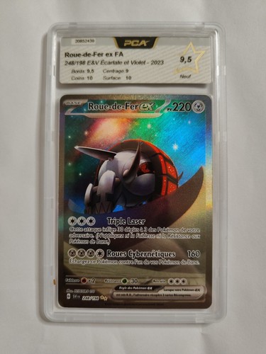 Carte pokemon roue de fer - carte,