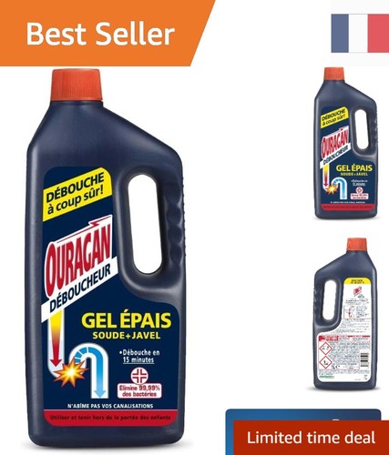 Gel déboucheur ouragan - déboucheur,