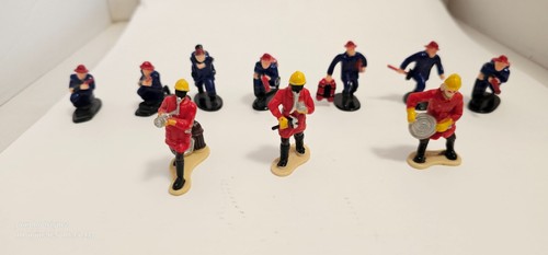 Lot figurines pompiers - 10,