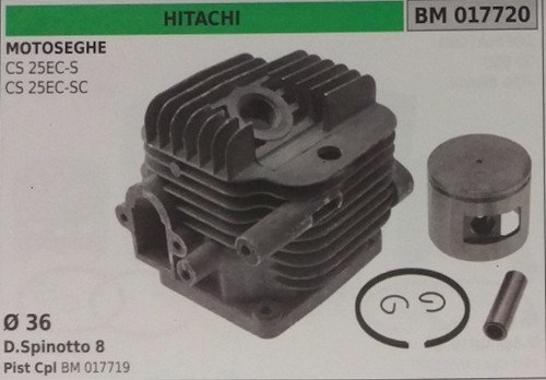 Cylindre piston complet - et,