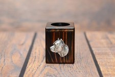 Bougeoir En Bois Avec L'Image