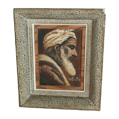 Ancien tableau huile sur - tableau,