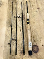 Cabelas FISH EAGLE II GSII 603-4 - 6' CX2 Graphite 4 pc fishing rod w/case NEW