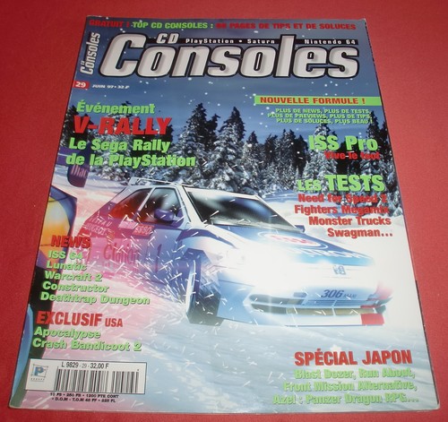 Magazine consoles n 29 - cd,