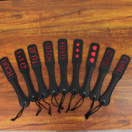 Paddle spanking whips poignée - paddle,