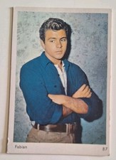 Carte Carton Vintage 1960 Numéro 87 Fabian Distributeur Chewing-gum Brabo 