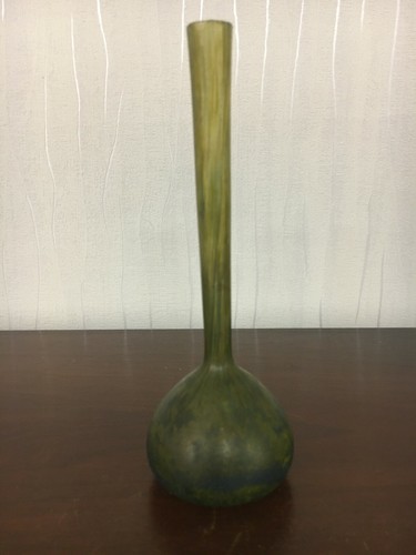 Vase vert jaune soliflore - vert,