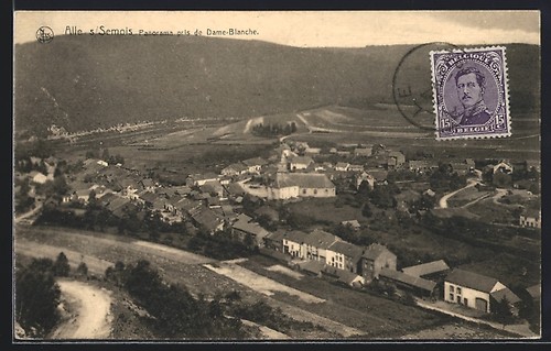 Cpa alle sur semois - cpa, vue
