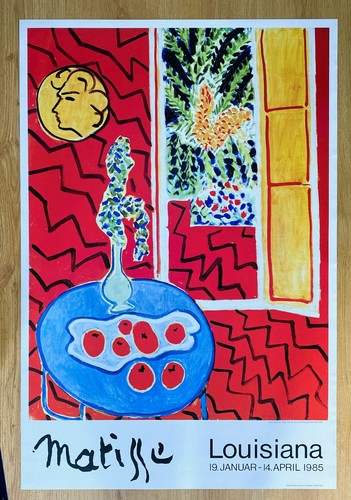 Matisse exhibition poster - exhibition,