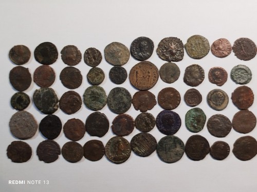Lot monnaies antique - 50,