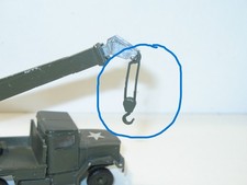 SOLIDO, crochet en METAL KAKI