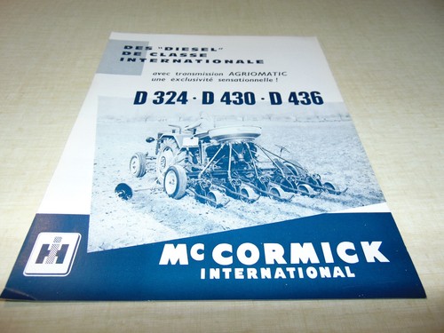 Brochure prospectus tracteur - prospectus,