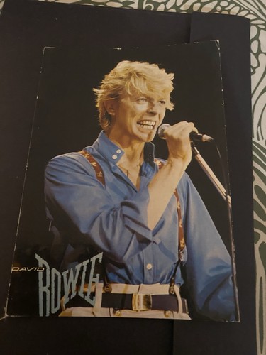 Carte postale david - bowie, star