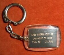Key Ring Wine Cave Cooperative Labastide de Levis (Tarn) Phot Bottle Keychain