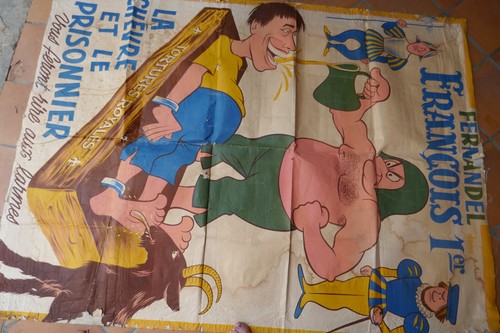 Affiche cinéma entoilée - affiche,