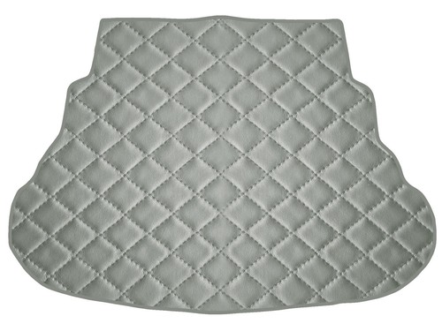 Matelassé cuir éco - cuir, gris