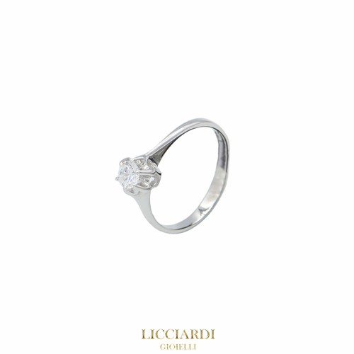 Bague solitaire femme - femme, or