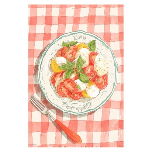 Affiche rétro cuisine - affiche,