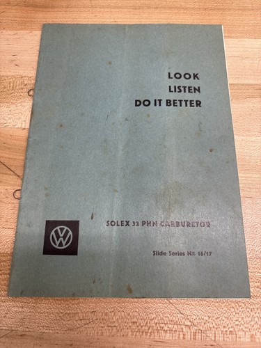 Vintage volkswagen solex - vw,