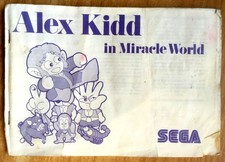 NOTICE SEULE ALEX KIDD IN